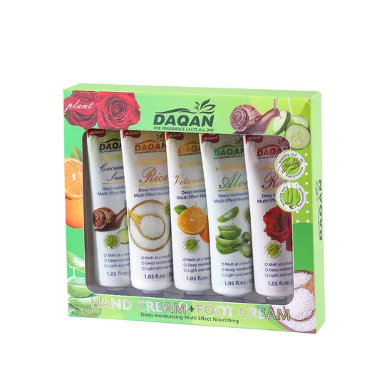 Wholesale Nourishing Hydrating Vitamin C Fragranced Hand Cream & Foot Cream Set