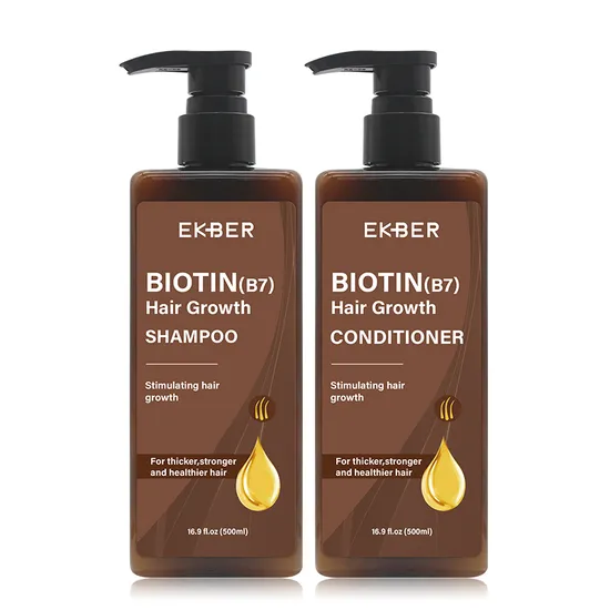 Best Seller Low MOQ Hair Treatment Original Deep Moisturizing Biotin Shampoo Home Using Hair Loss Shampoo and Conditioner