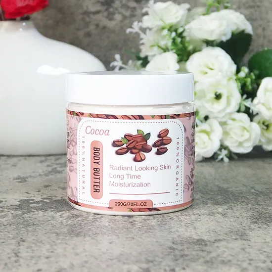 Aixin Wholesale Natural Vegan Body Butter Ice Cream Whipped Body Lotion Moisturizer Cocoa Body Butter 