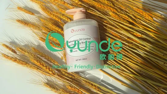 Private Label Luxurious Fresh Delicate Tender and Moisturizing Skin Care Body Wash 