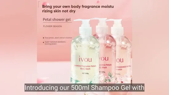 500ml Shampoo Gel Floral Fragrance Hair Care Products Oil Control Amazing Smoothly 