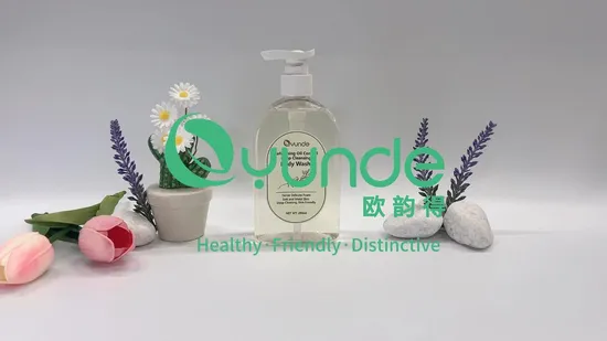 Herbal Oil Control Body Wash with Natural Plant Extracts Refreshing, Moisturizing 