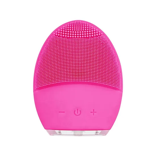 USB Rechargeable Electric Silicone Facial Cleanser 