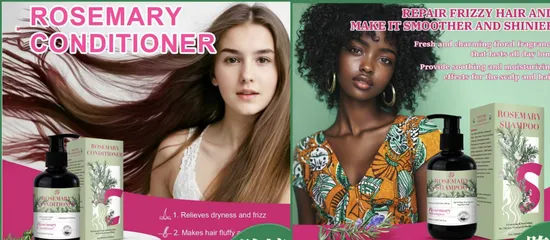 Online Wholesale and Retail Strengthening Repair Treatment Hair Conditioner Rosemary Organic Essential Biotin Hair Rosemary Shampoo and Conditioner 