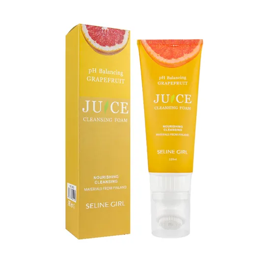 Seline Girl 120ml Grapefruit Cleansing Foam Facial Cleanser 