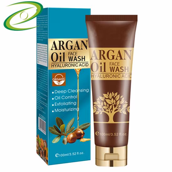 Hydrating Organic Facial Cleanser Face Wash Deep Argan Oil Facial Cleanser 